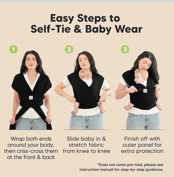 KeaBabies Original Baby Wrap