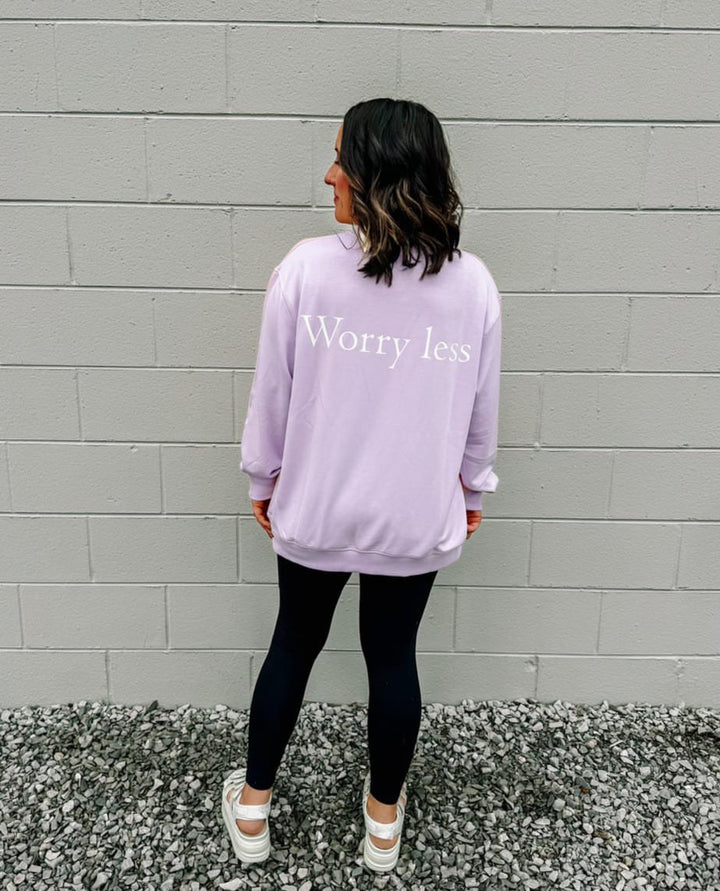 Worry Less Color Block Pullover