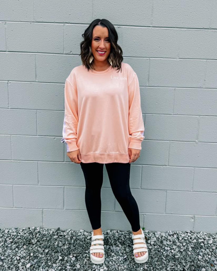 Worry Less Color Block Pullover