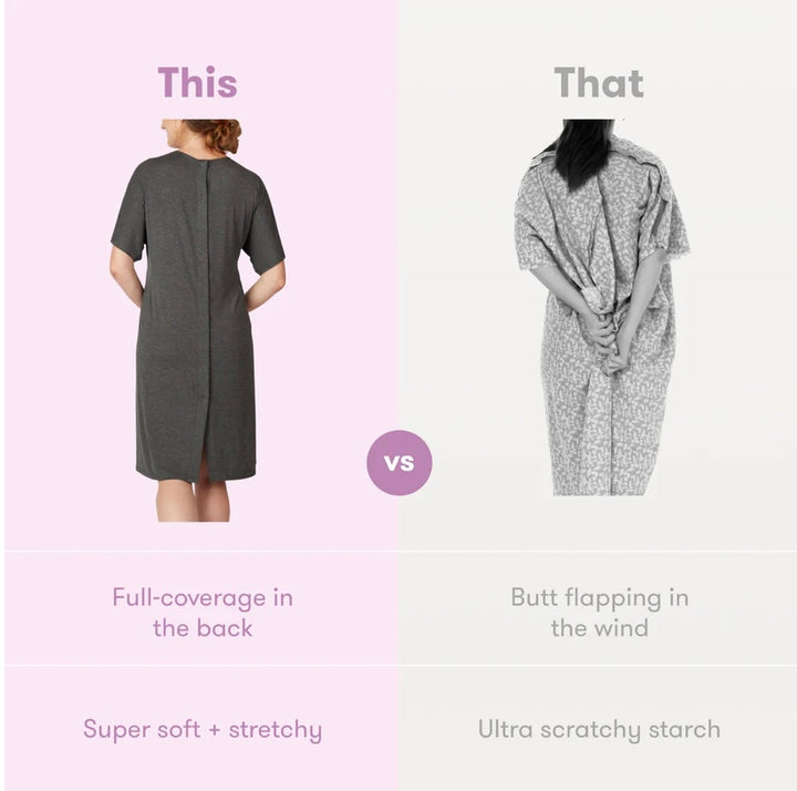 Frida Mom Delivery and Nursing Gown