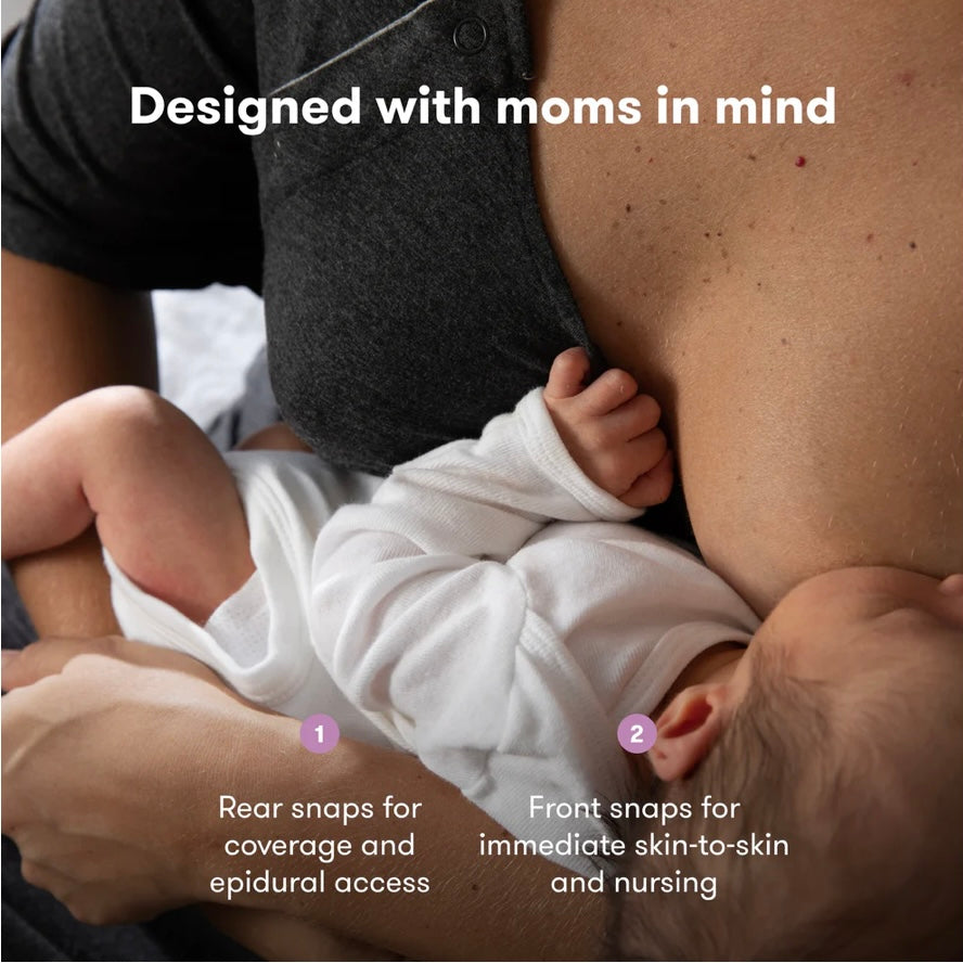 Frida Mom Delivery and Nursing Gown