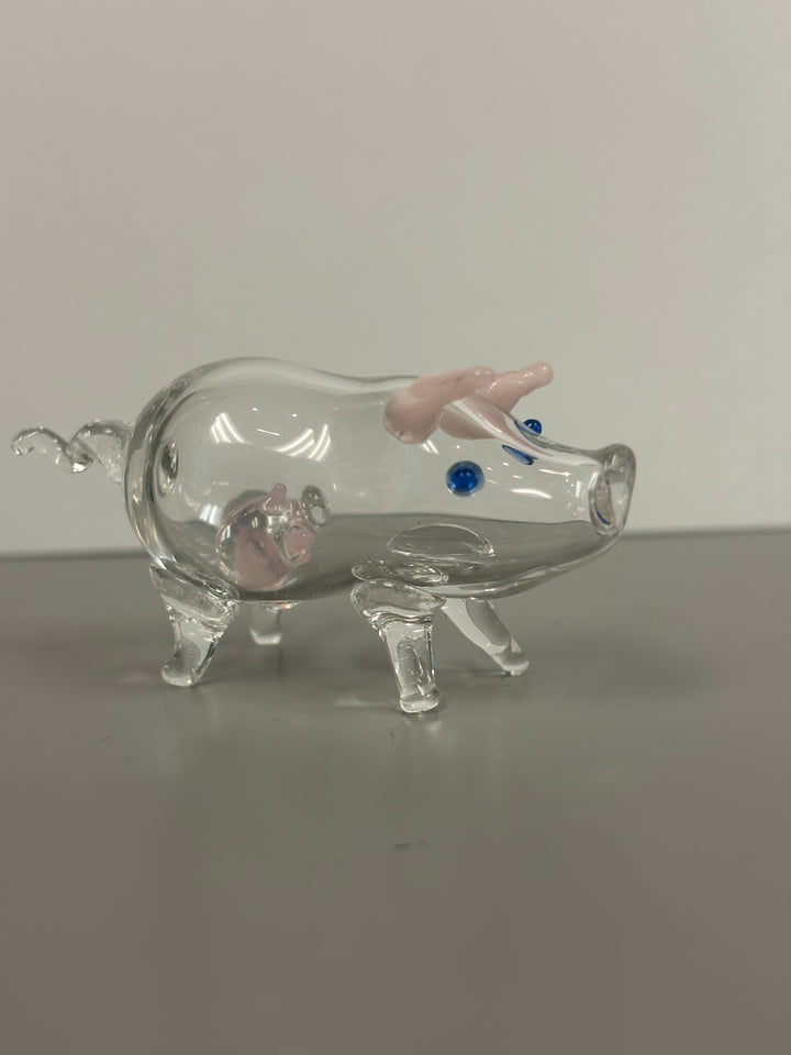Glass Mini Pig or Elephant