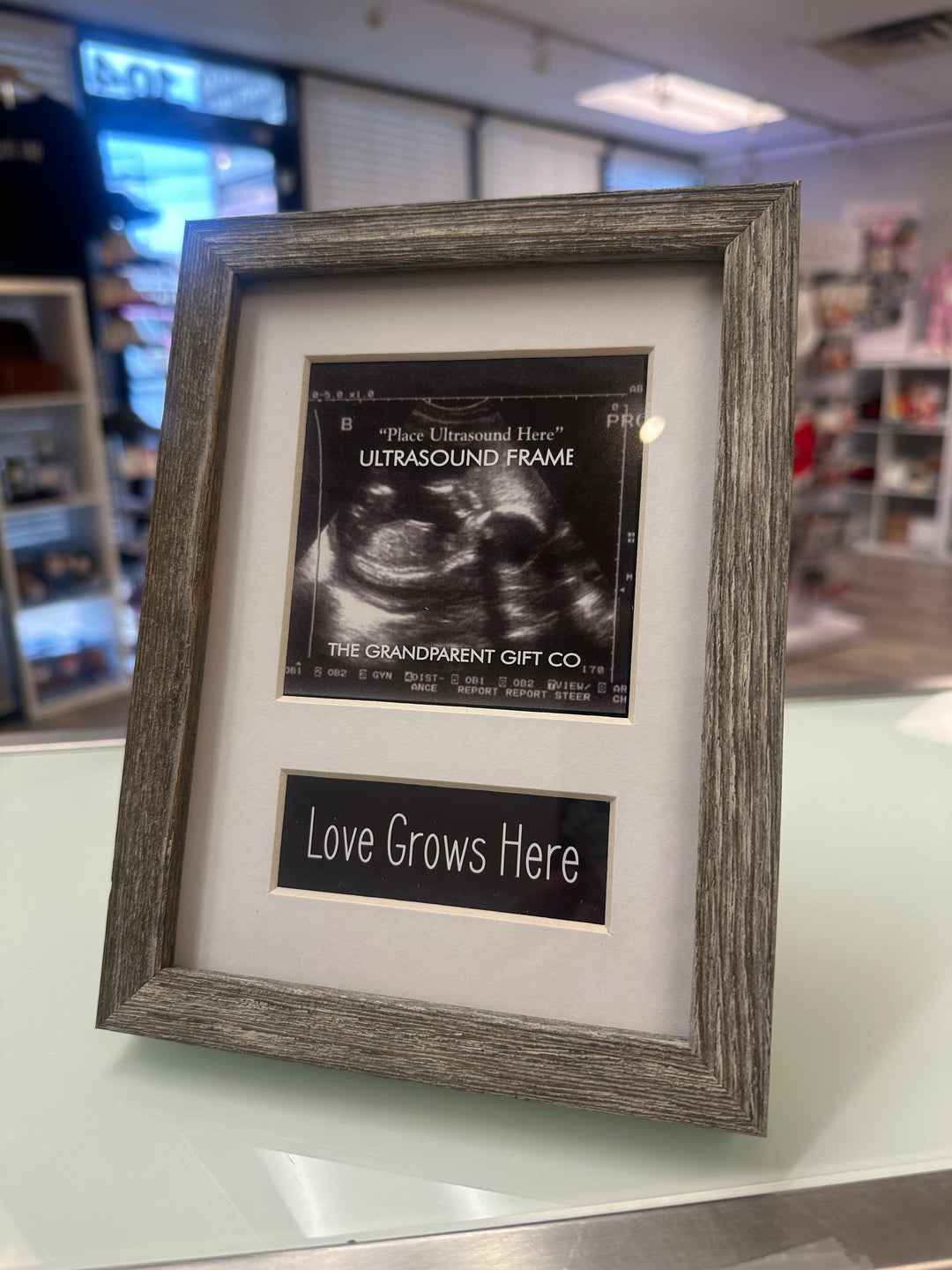 Love Grows Here Ultrasound Frame