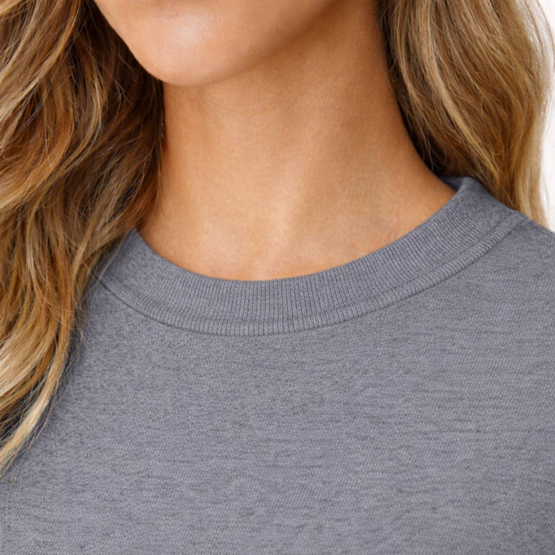 Relaxed Fit Maternity Lounge Activity Set – Short Sleeve Top & Biker Shorts