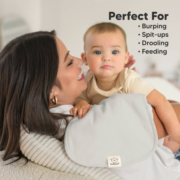 KeaBabies 5-Pack Urban Burp Cloths