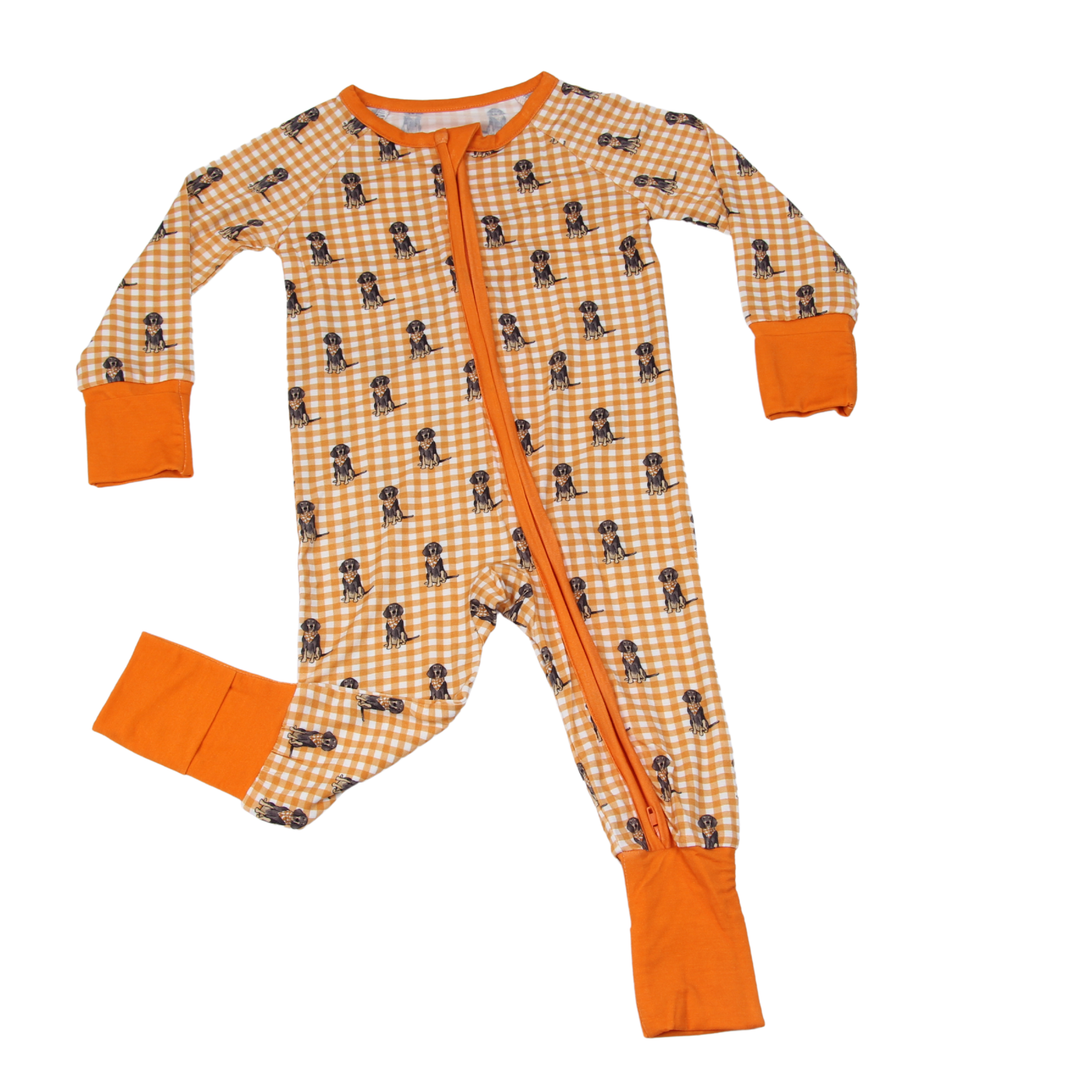 Bluetick Coonhound Stripe Unisex Kids Pajamas