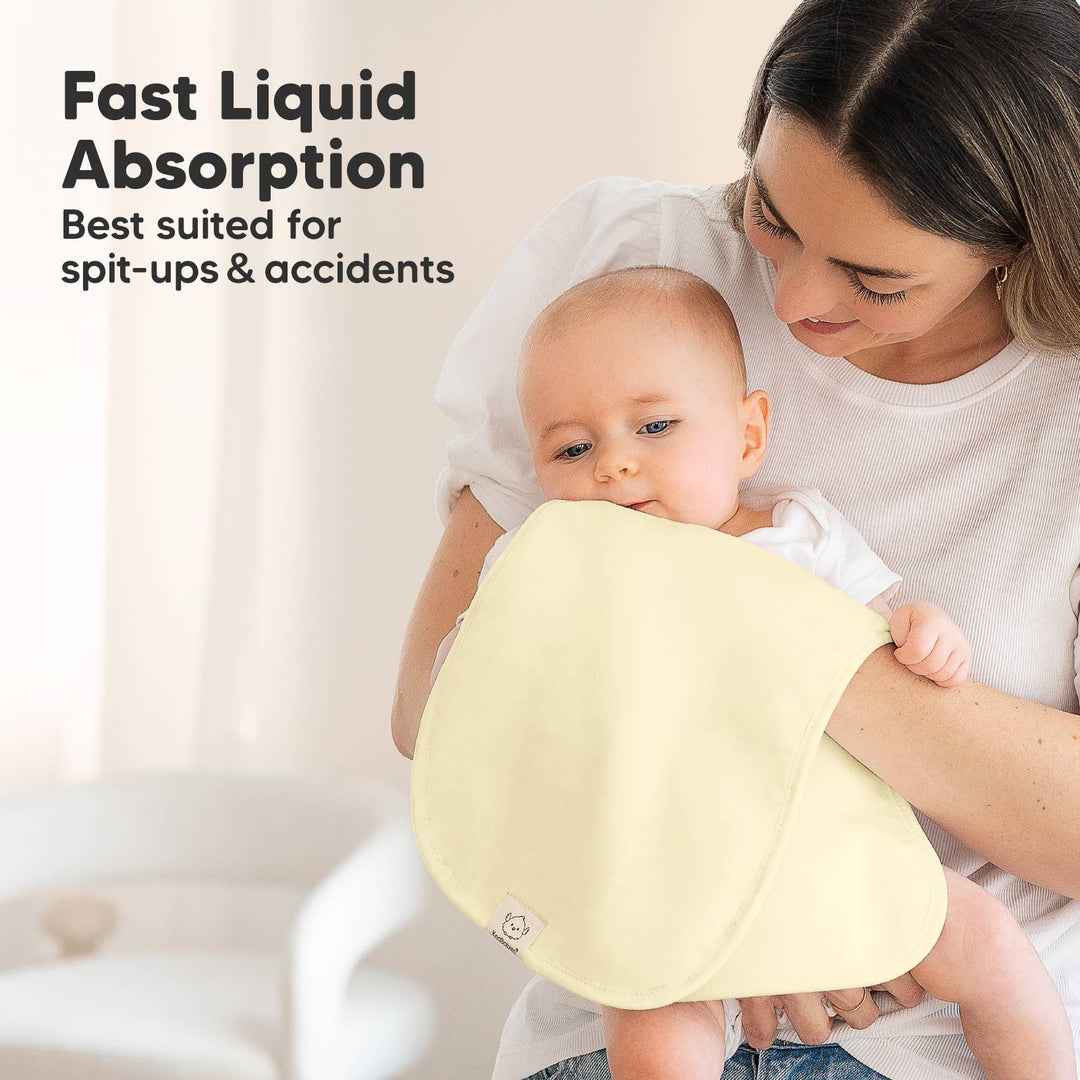 KeaBabies 5-Pack Urban Burp Cloths