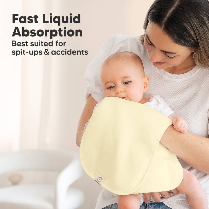 KeaBabies 5-Pack Urban Burp Cloths