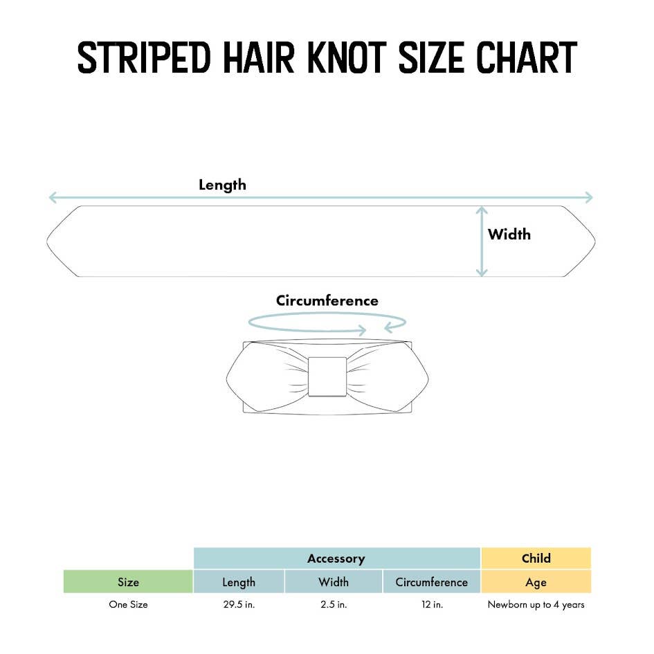 Tennessee Volunteers Infant and Toddler Hair Knot