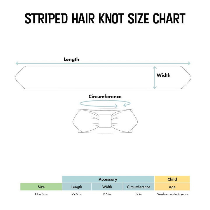 Tennessee Volunteers Infant and Toddler Hair Knot