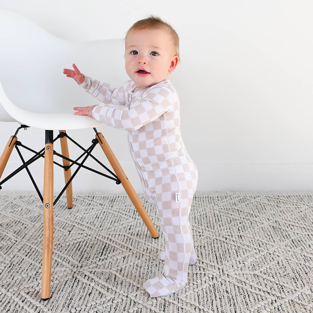 Oakley Zip Bamboo Baby Pajama Sleepies Little Baby