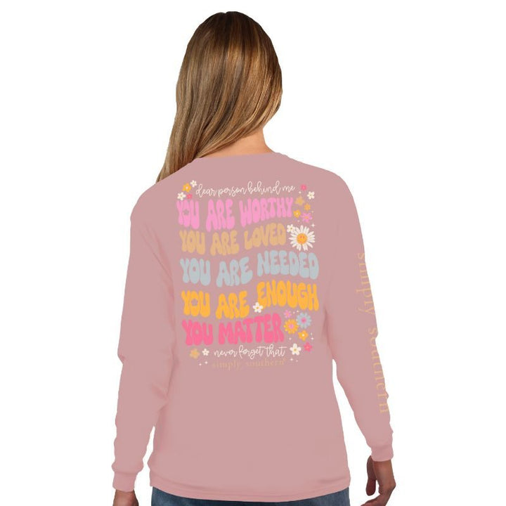 You are Worthy Long Sleeve T-Shirt