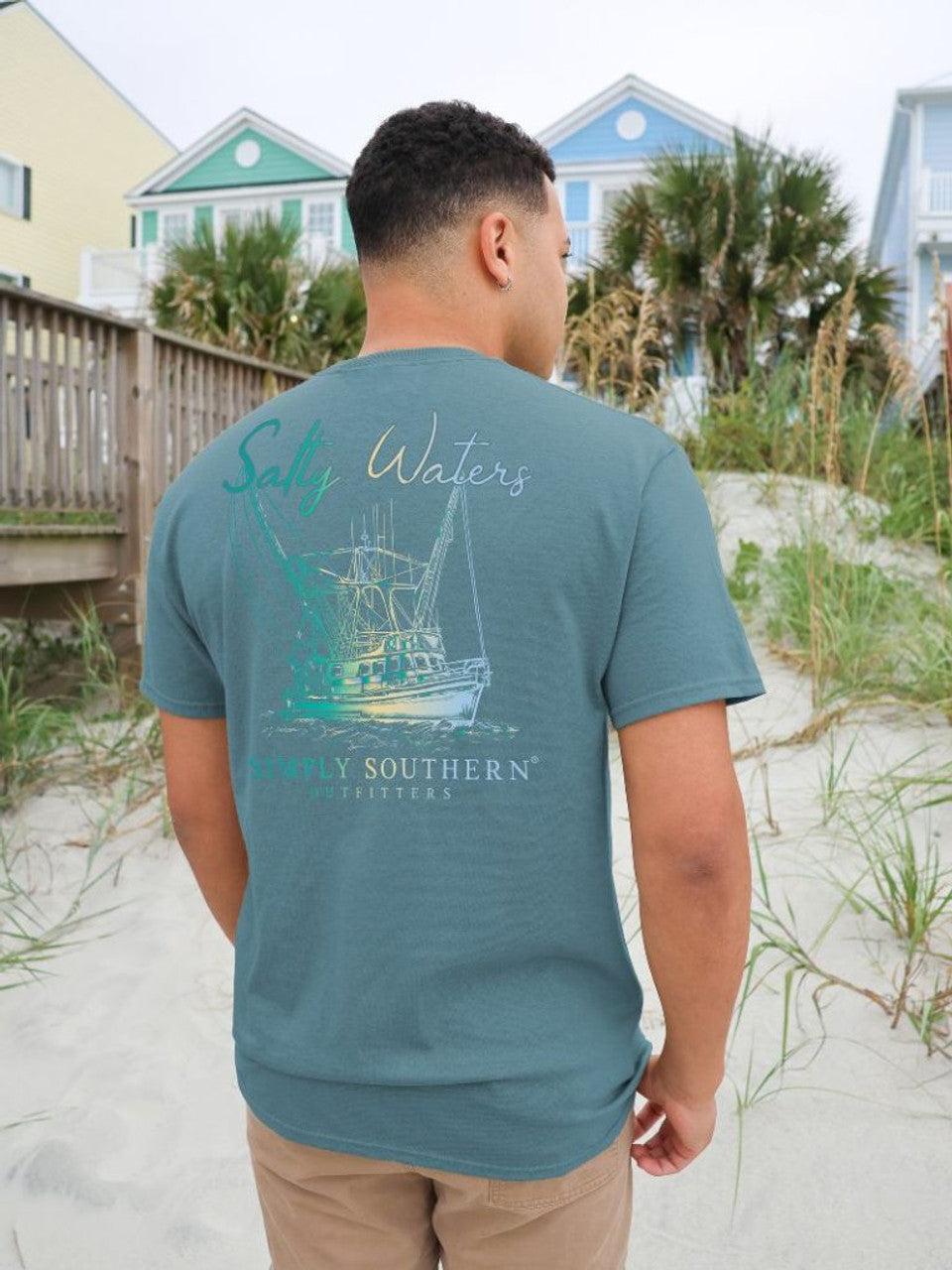 Salty Waters Short Sleeved T-Shirt