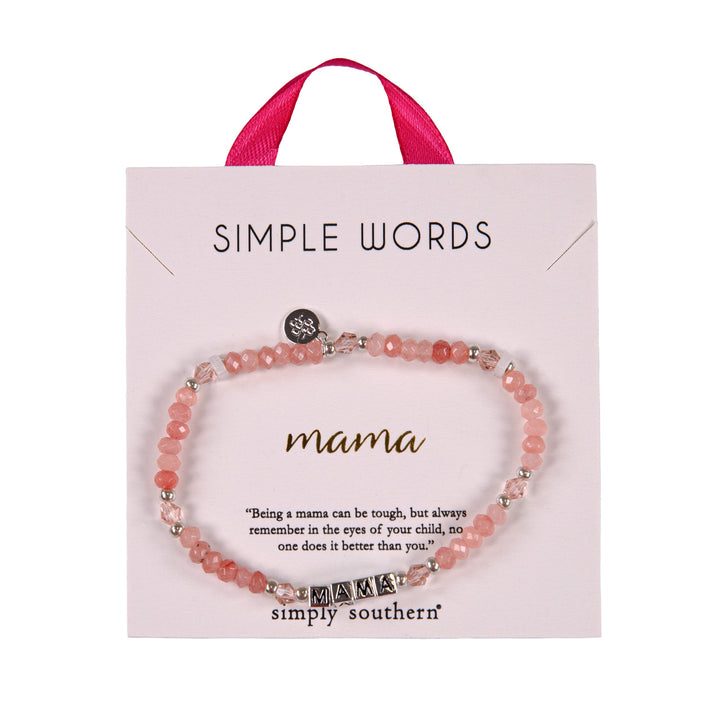 Simple Word Bracelets