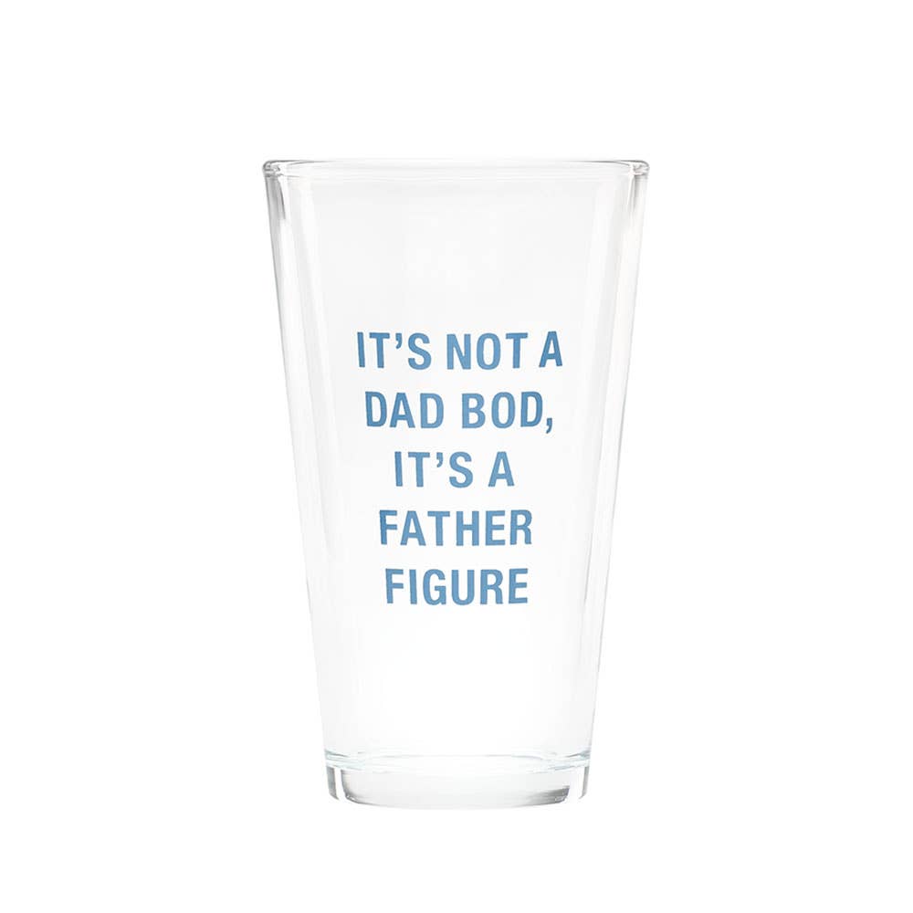 Father Figure Pint Glass