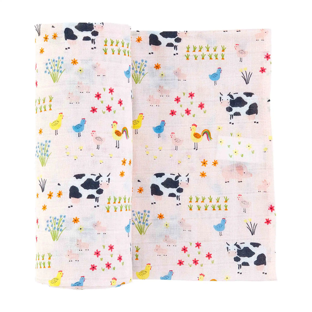 Mud Pie Muslin Swaddle