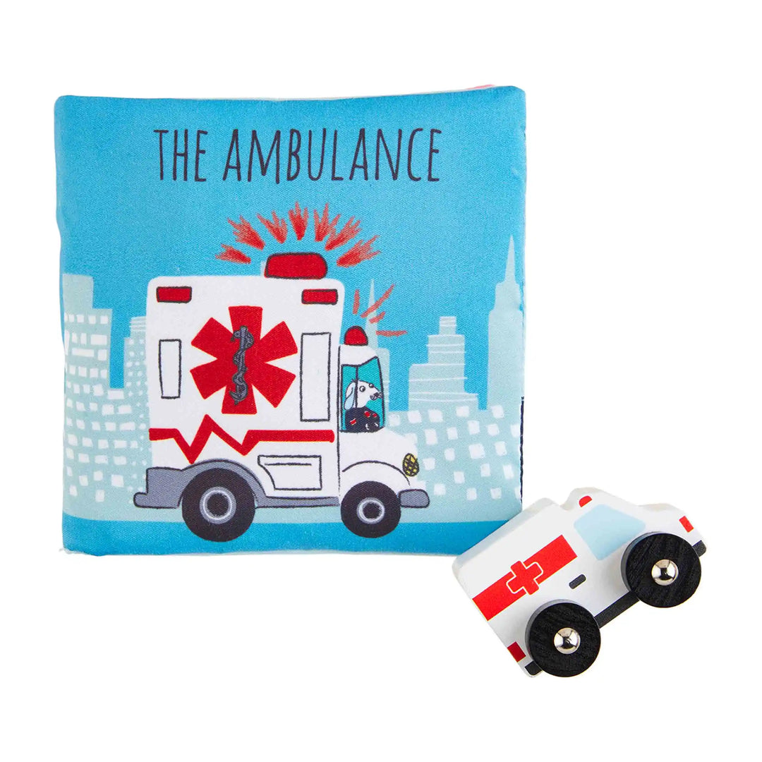 First Responder Book & Toy Set