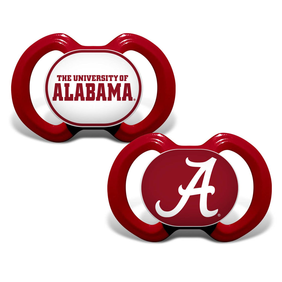 Alabama Crimson Tide NCAA Pacifier 2-Pack