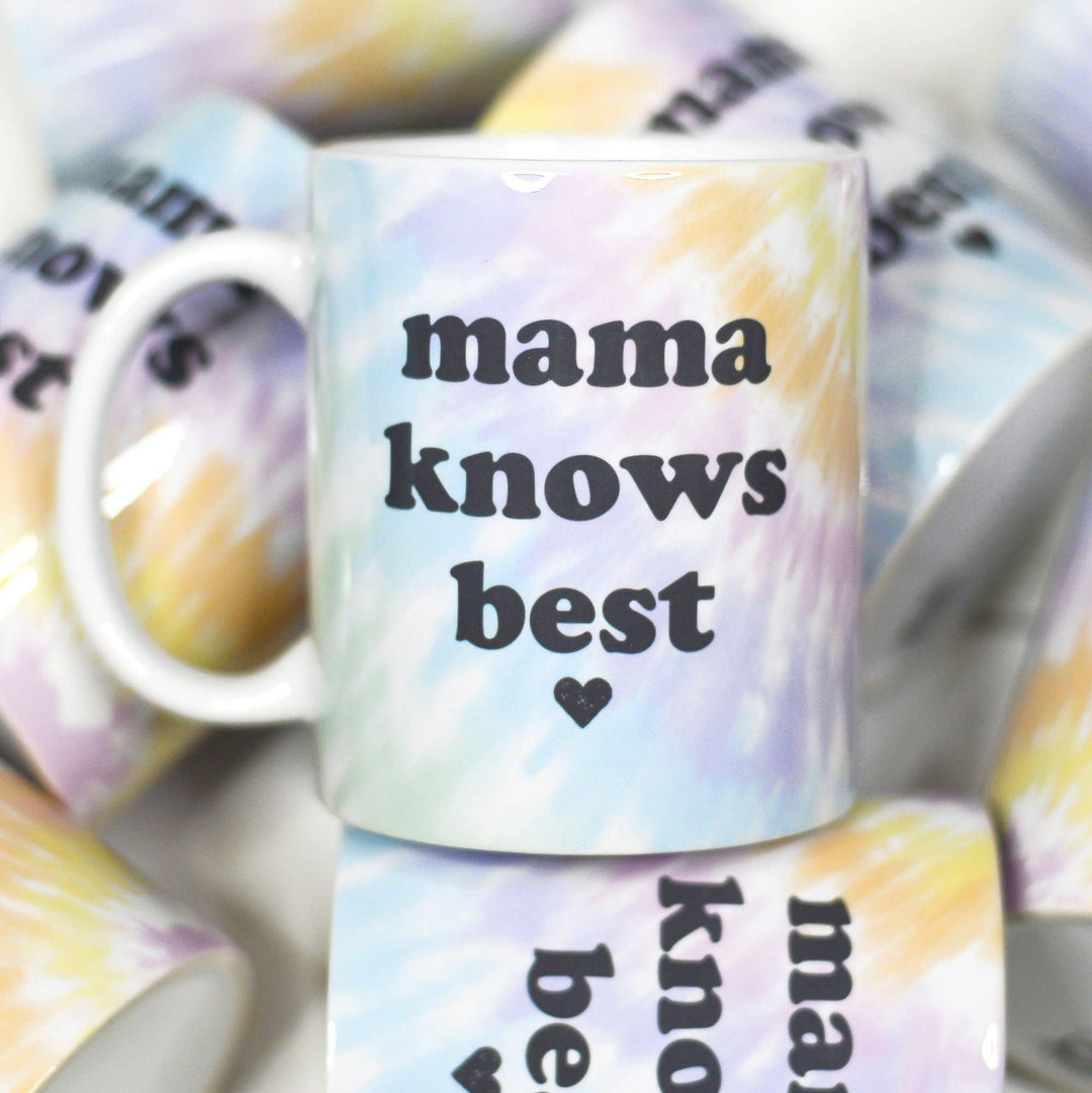 Mama Knows Best Mother's Day Ceramic Mug