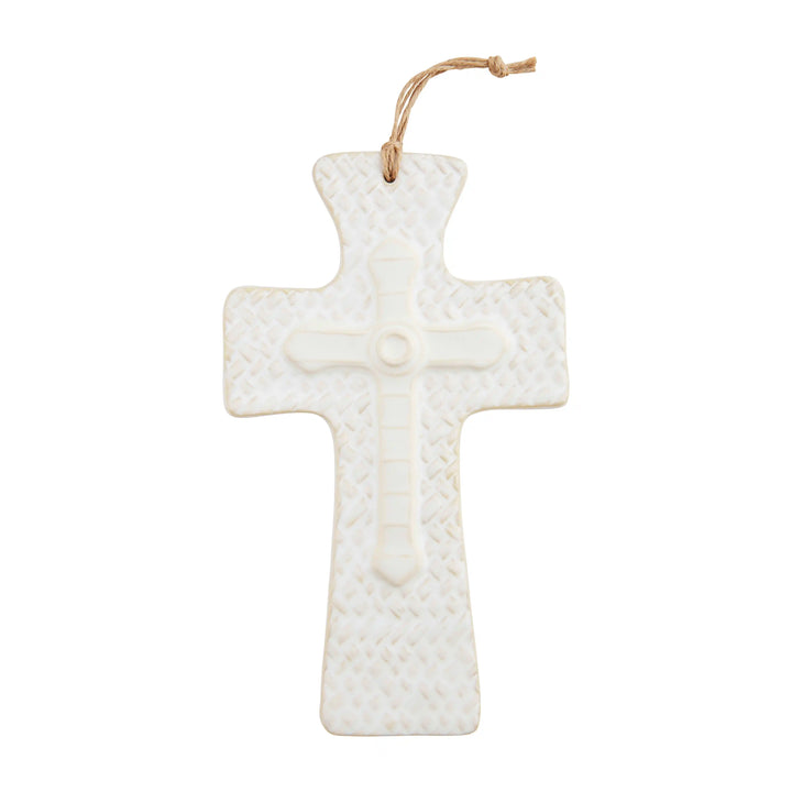 Layered Stoneware Cross