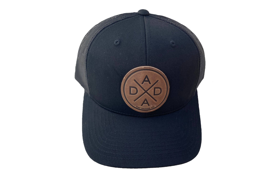 Dada X Leather Patch Hat
