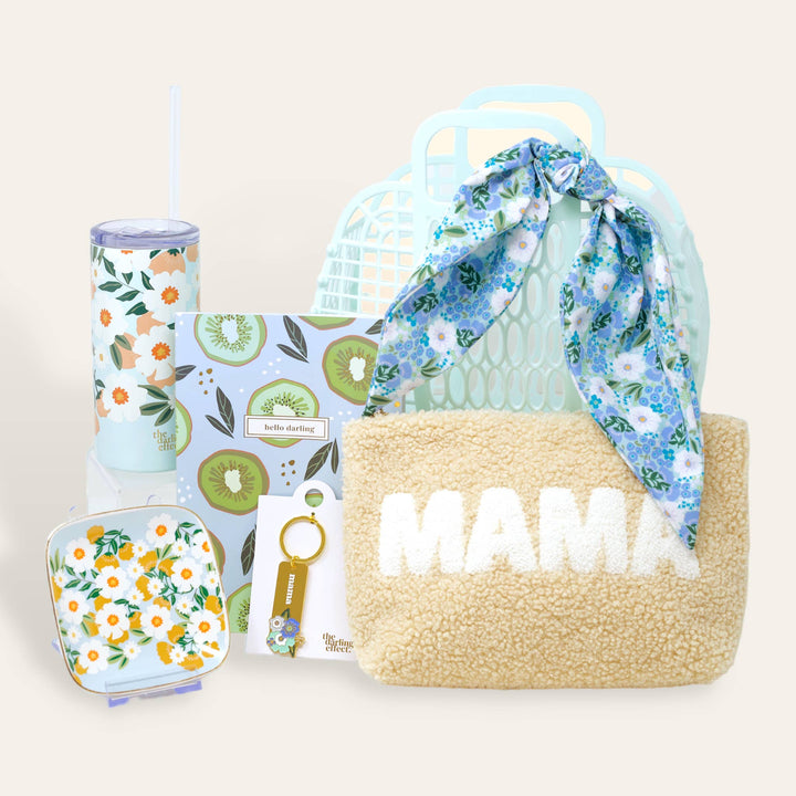 Mom Gift Basket - Blue