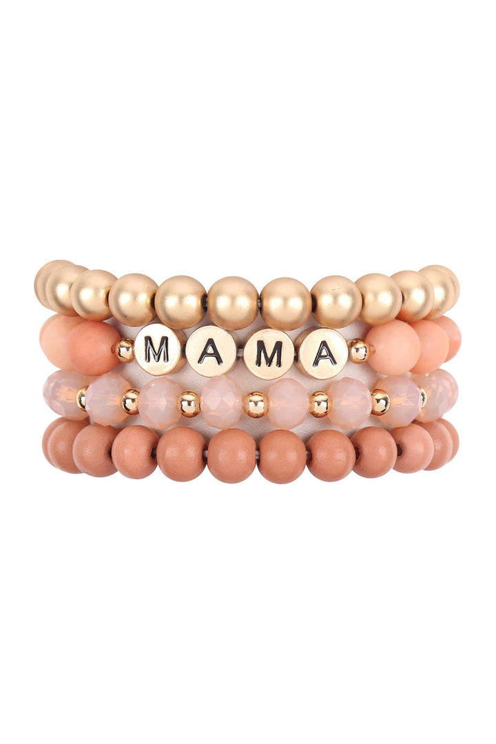 Mama Beaded Bracelet Set