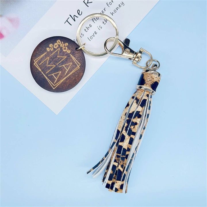 Mama Tassel Pendant Keychain