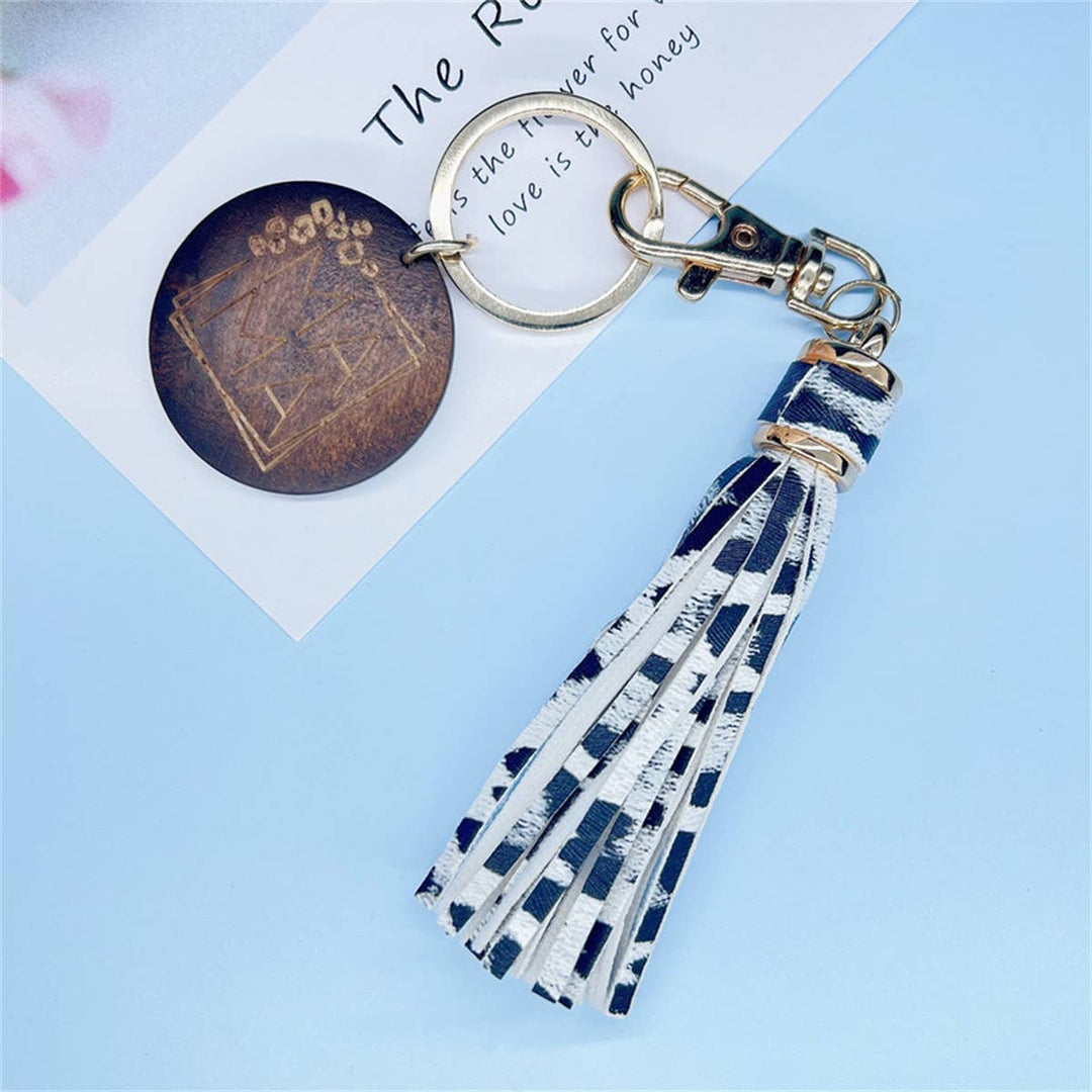 Mama Tassel Pendant Keychain