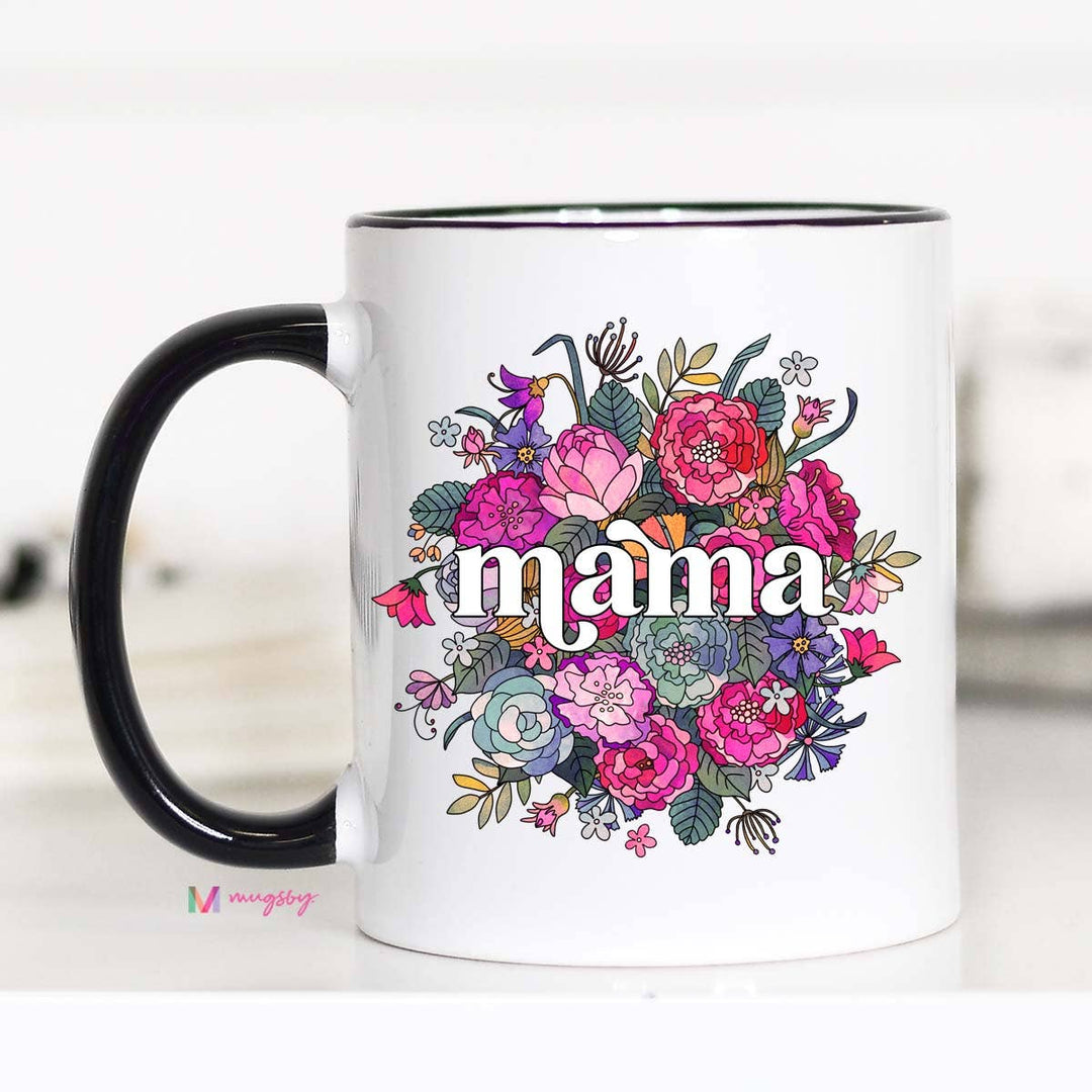 Mama Floral Mug