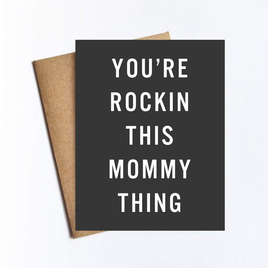 Mommy Thing Card