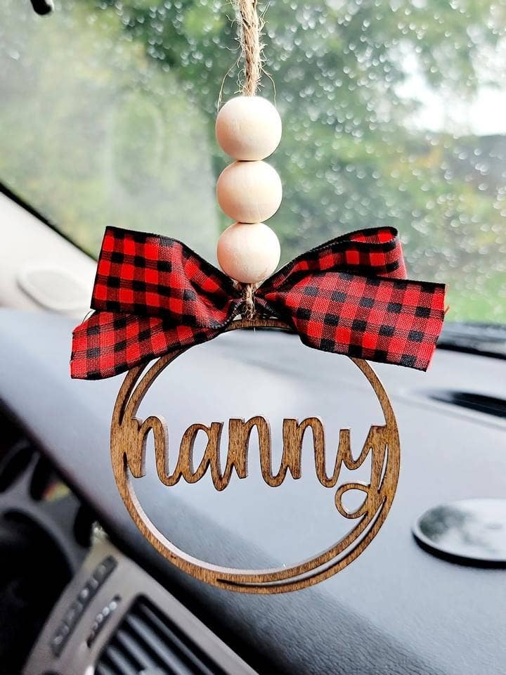 Nanny Wooden Charm