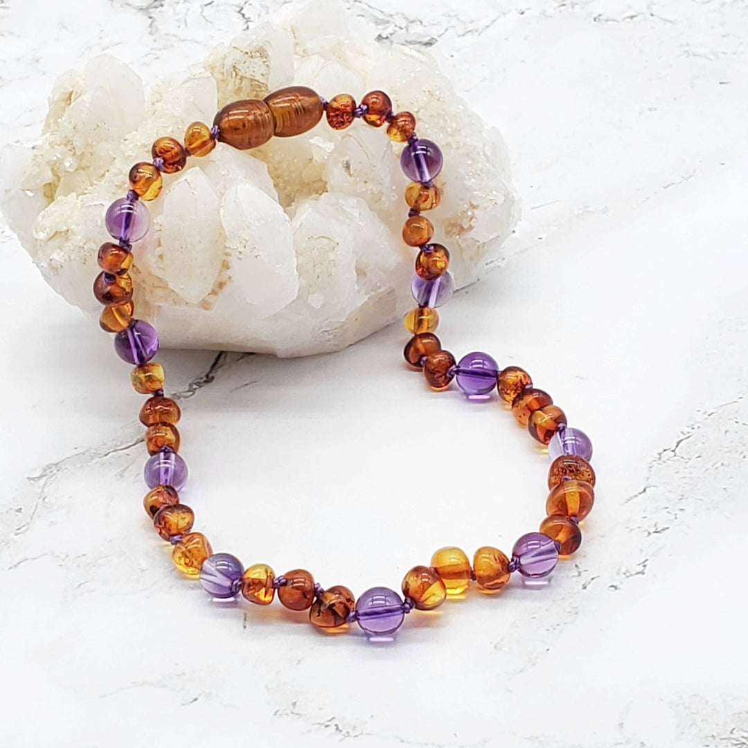 Cognac Amber + Amethyst Collection